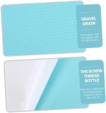 PRETYZOOM 18Pcs Non-Slip Shower Stickers for Bath Safety and Kitchen Use
