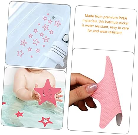 ABOOFAN 12pcs Star Shape Anti-Slip Bath Stickers