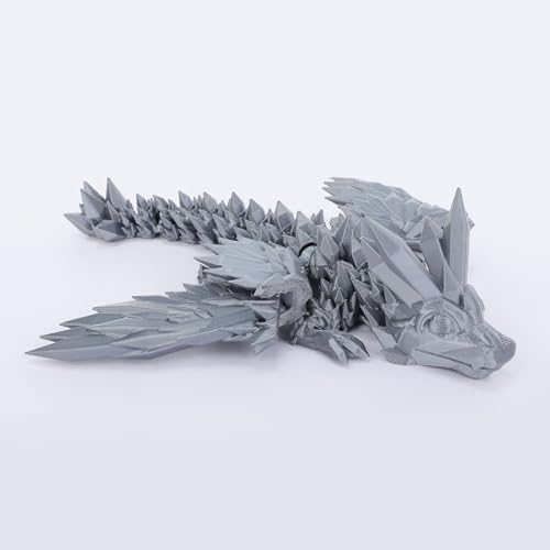 Nudsfuii 3D Printed Dragon Home Decor Statue