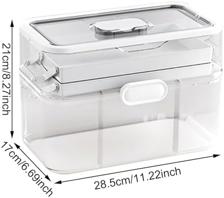 3-Tier Medicine Storage Organizer for Home Travel