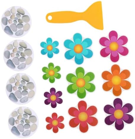 VOSAREA 14Pcs Bath Safety Stickers for Showers and Pools