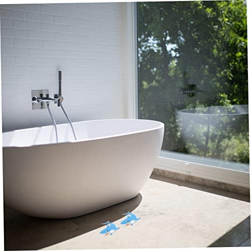 Ciieeo Anti Slip Tub Stickers 5pcs Shark Design