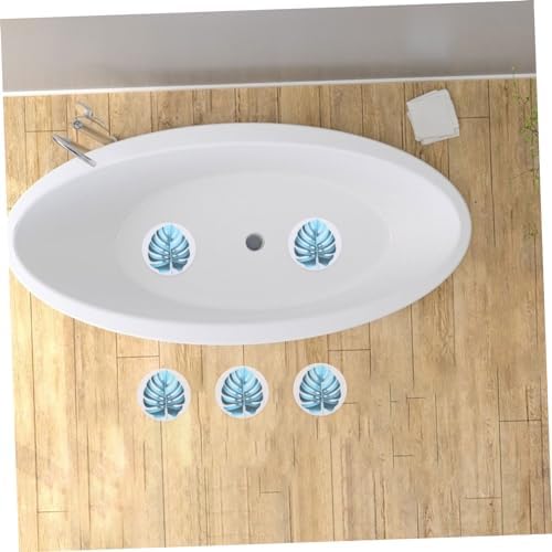 VOSAREA Leaf Shape Non-Slip Bath Decals