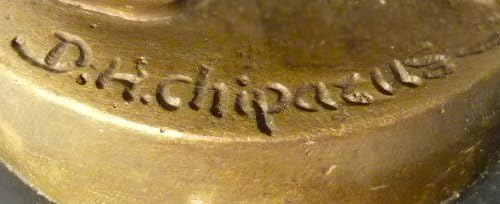 Kunst Ambiente Chorus Girl Bronze Sculpture - Signed