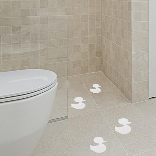 ABOOFAN 20pcs Non-Slip Bathtub Duck Stickers