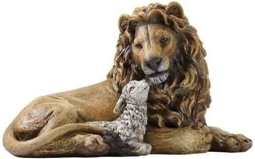 Roman Josephs Studio Lion and Lamb Figurine
