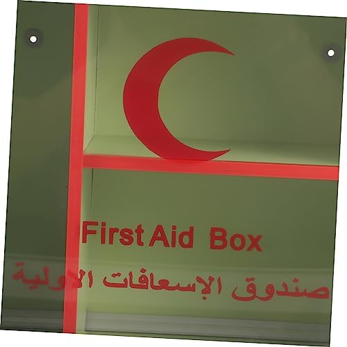 FOYTOKI Emergency First Aid Box Wall Mounted Medicine Cabinet
