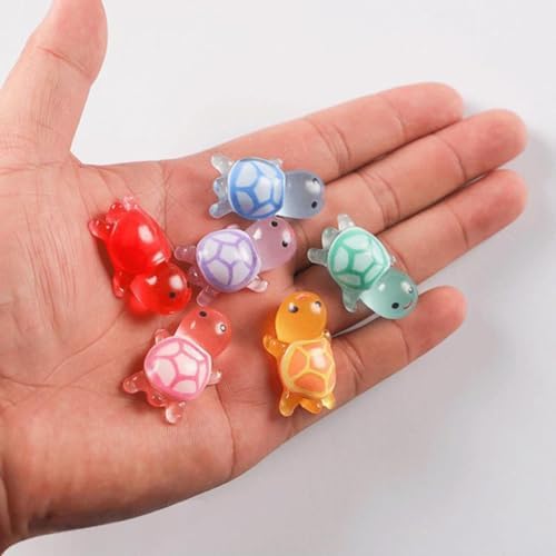 2Pcs Resin Turtles Home Decor Sculptures