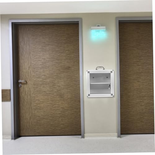 Wall Mounted Medicine Cabinet with Transparent Door for Easy Access