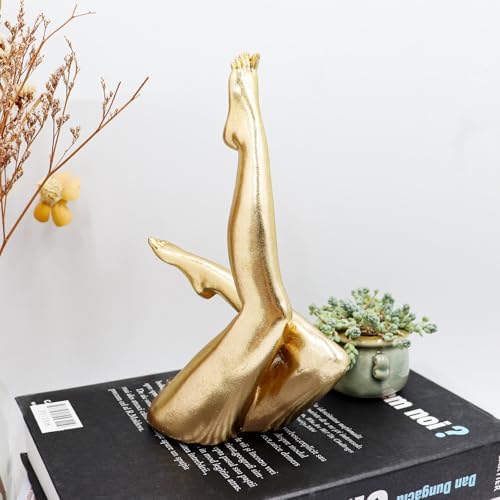 Neeenn Gold Legs Statue Modern Art Decor