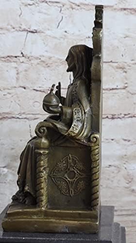 European Bronze Real Bronze Metal Statue Christian Jesus Christ Lord Angels Sculpture