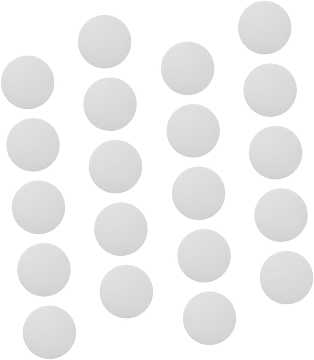 VOSAREA 20Pcs Round Transparent Safety Stickers for Bathrooms Stairs Pools