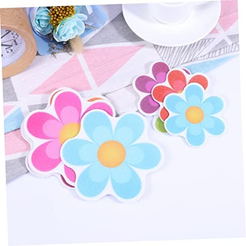 Ciieeo Non-Slip Bath Stickers 10pcs Flower Design