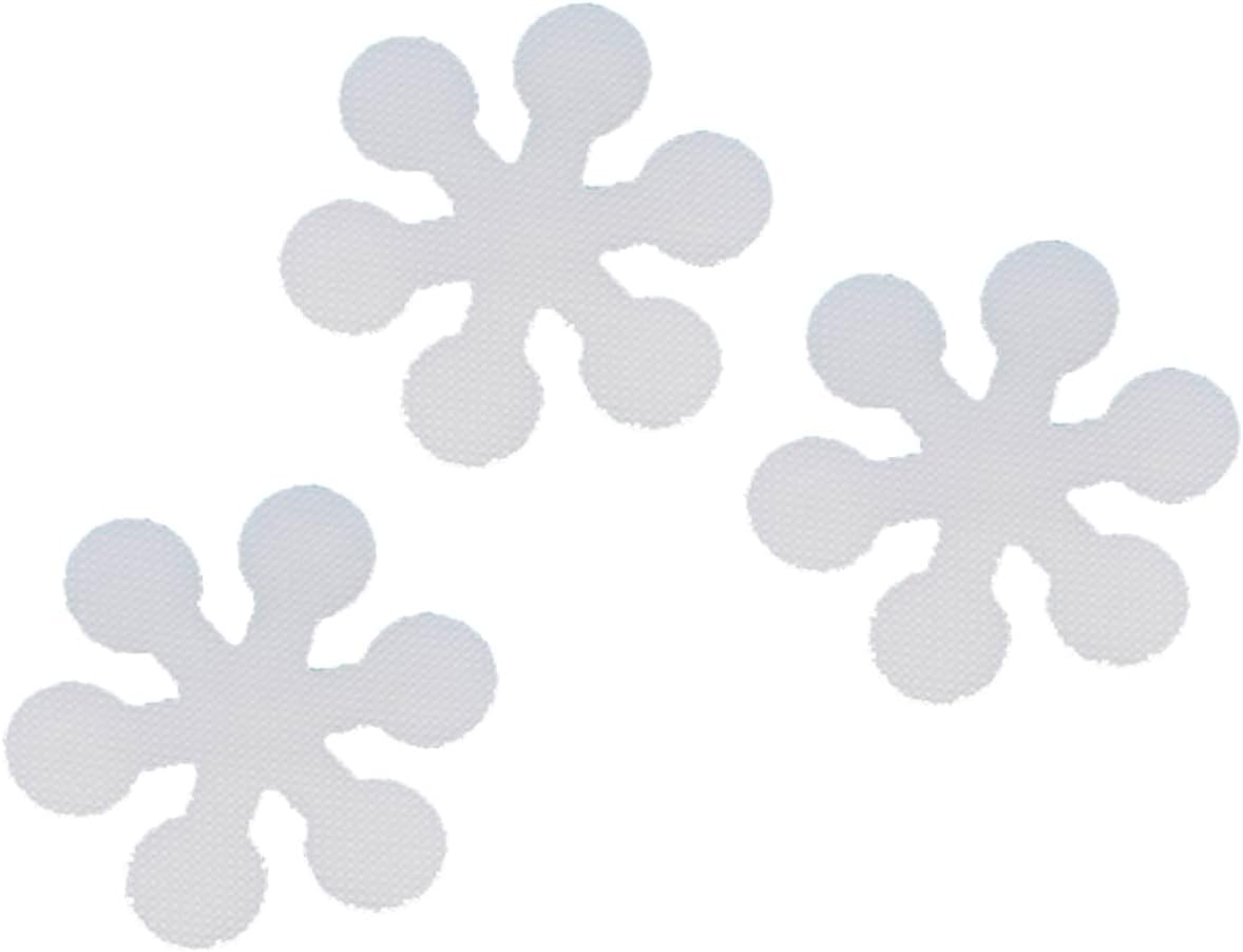 Ciieeo Non-Slip Bath Treads with Snowflake Design 20 Pcs 1
