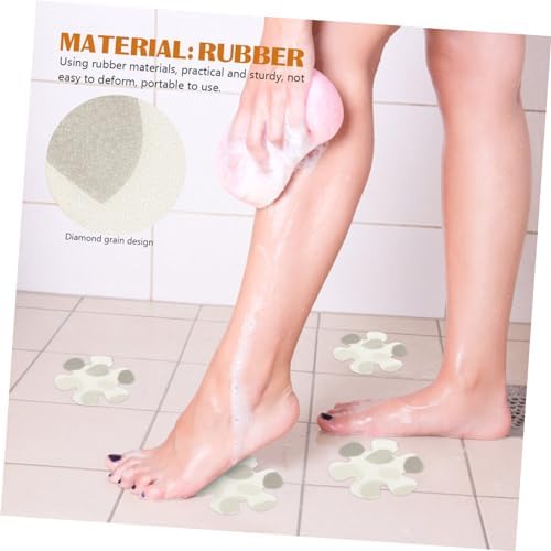 HOOTNEE Flower Non Slip Bathtub Stickers 1 Set