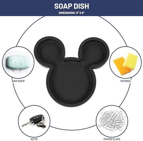 Jay Franco Disney Mickey Mouse Bathroom Organizer Set 1