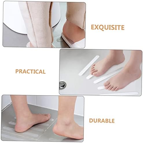 VOSAREA 12Pcs Non-Slip Bath Stickers for Safety