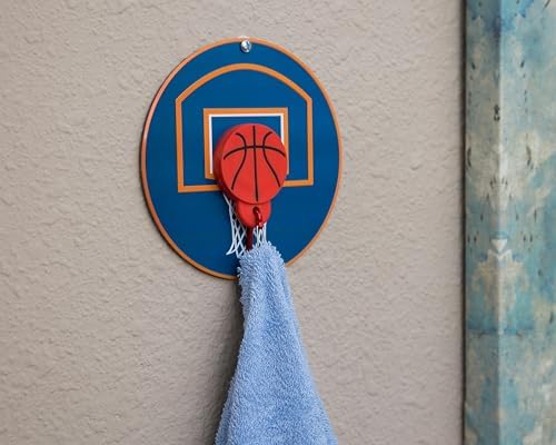 Towel Bud Magnetic Holder Basketball Unicorn Design