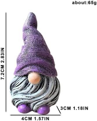 Nudsfuii Resin Gnome Statue Home Decor Figurine