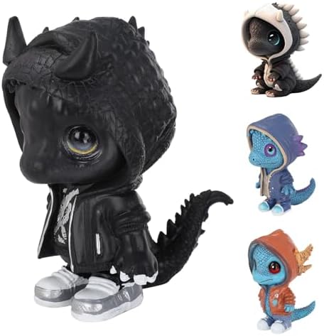 Cute Dinosaur Sculpture Home Decor Statue