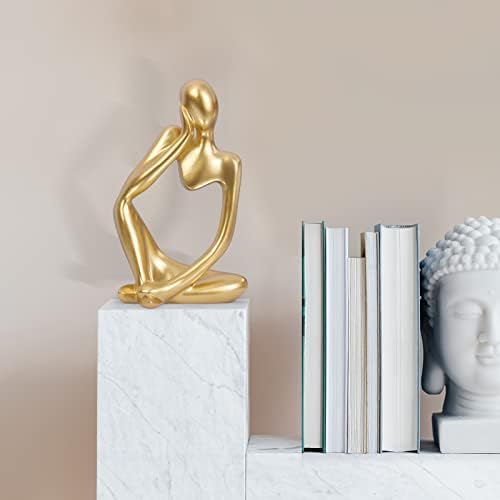 INNOLITES Abstract Thinker Sculpture Resin Statue for Home Decor