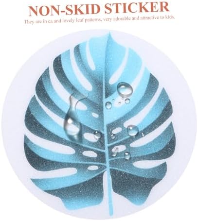 VOSAREA Leaf Shape Non-Slip Bath Decals