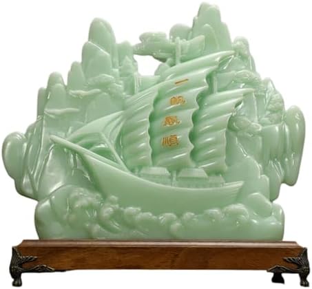 Chinese Feng Shui Resin Wealth Prosperity Statue - 847