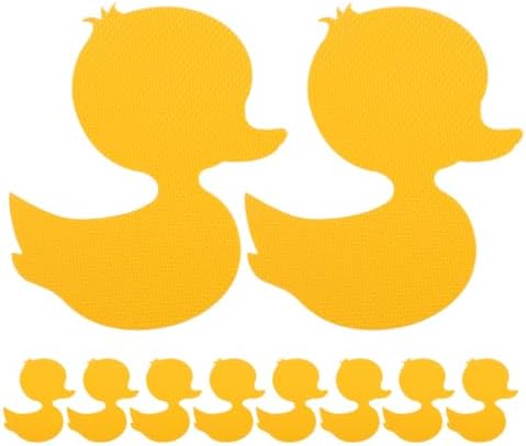 PRETYZOOM 20pcs Duck Bath Stickers Non-Slip Safety Decals 1