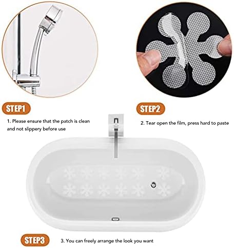 Tissting Non-Slip Bathtub Stickers 20 PCS