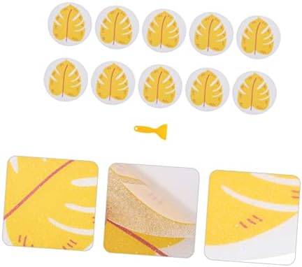 FONDOTIN Boys Girls Bath Stickers Tan Anti-Slip Waterproof Bathtub Appliques