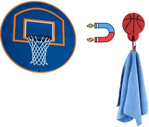 Towel Bud Magnetic Holder Basketball Unicorn Design