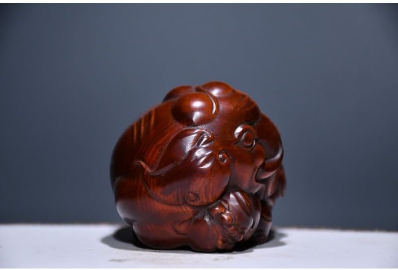 Handmade Meditating Elephant Statue Home Decor