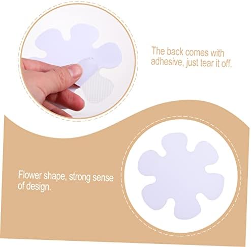 20pcs Non-Slip Flower Stickers for Bathroom