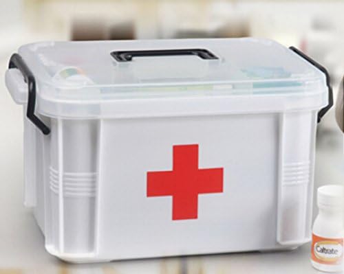 Medicine Storage Box Multilayer Plastic