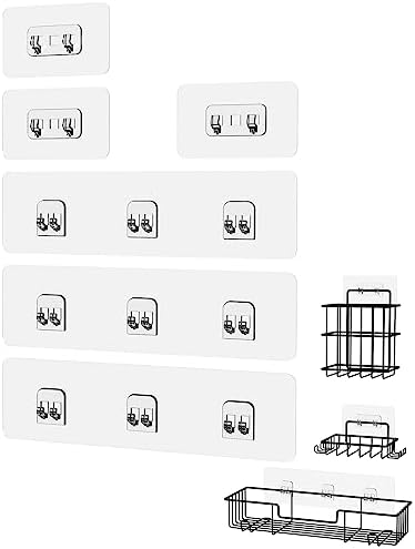 Jovware Shower Caddy Adhesive Strips 6 Pack 1