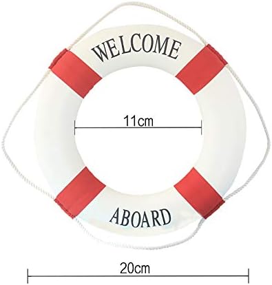 Nautical Lifebuoy Sculpture Home Decor Statue