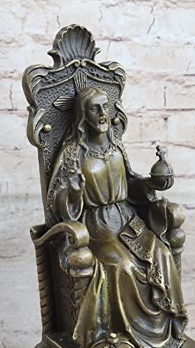 European Bronze Real Bronze Metal Statue Christian Jesus Christ Lord Angels Sculpture