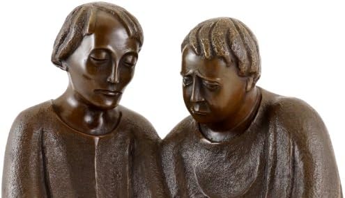 Bronze Sculpture Reading Monks by Ernst Barlach