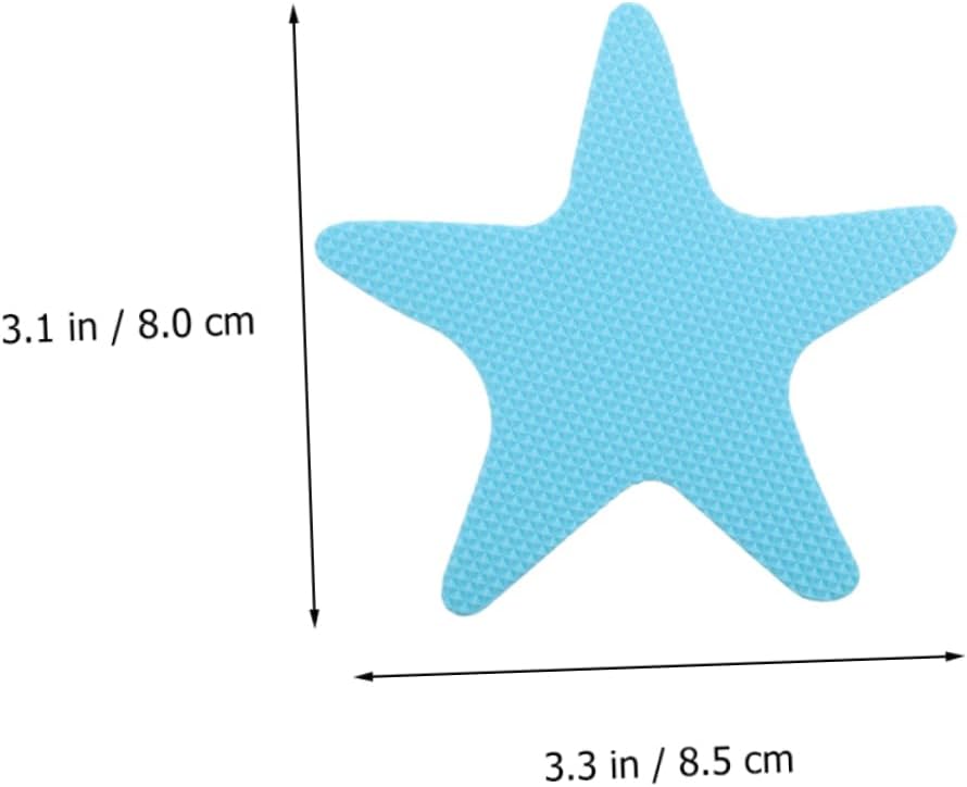 VOSAREA 40Pcs Anti Slip Star Bathtub Stickers for Safety