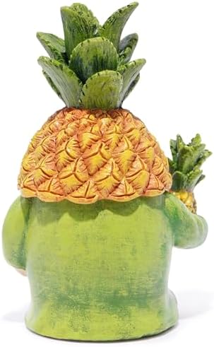 Hodao Pineapple Gnome Sculpture - 45L Home Decor Figurine