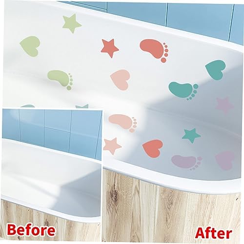 Ciieeo Non-Slip Bath Tub Decals 12 Sheets