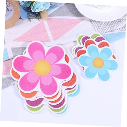 Ciieeo Non-Slip Bath Stickers 10pcs Flower Design