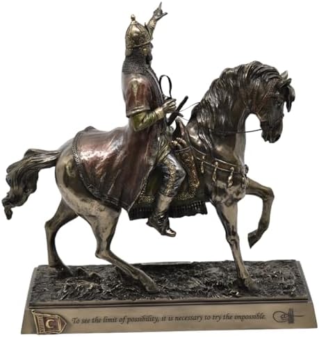 Generic Fatih Sultan Mehmet Bronze Statue - Ottoman History Decor