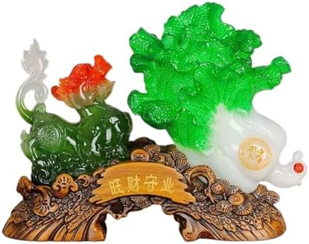 Chinese Feng Shui Resin Wealth Statues - 450