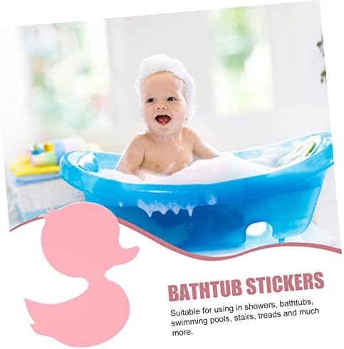BESTYASH Non-Slip Bathtub Stickers with Cute Ducks