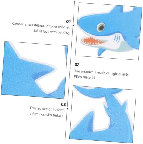 Ciieeo Non-Slip Waterproof Bathtub Stickers with Cartoon Design