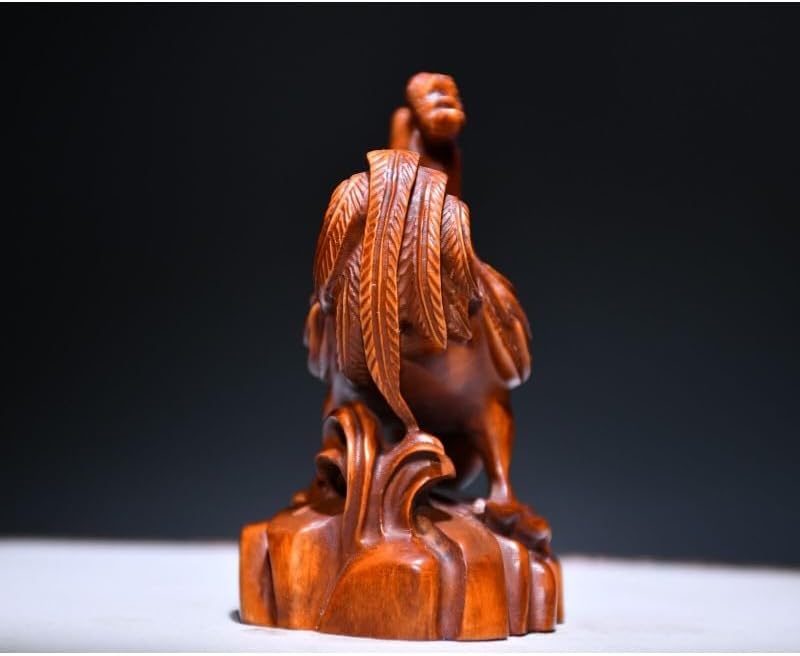Boxwood Zodiac Chicken Statues Handcrafted Home Decor