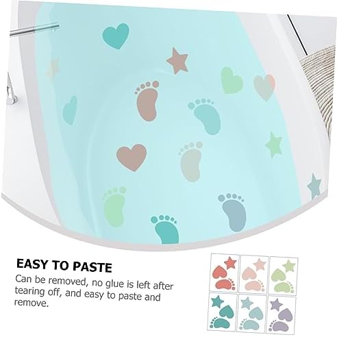 Ciieeo Non-Slip Bath Tub Decals 12 Sheets
