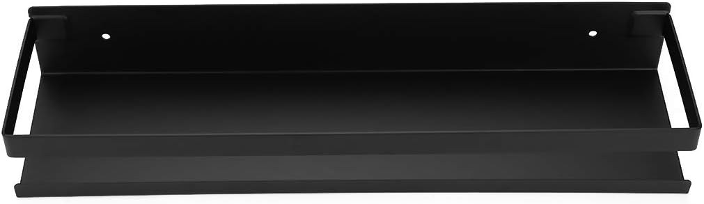 OwnMy Stainless Steel Shower Shelf 16 Inch Black