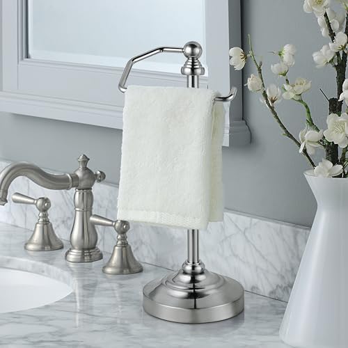 SunnyPoint Deluxe Fingertip Towel Holder Stand